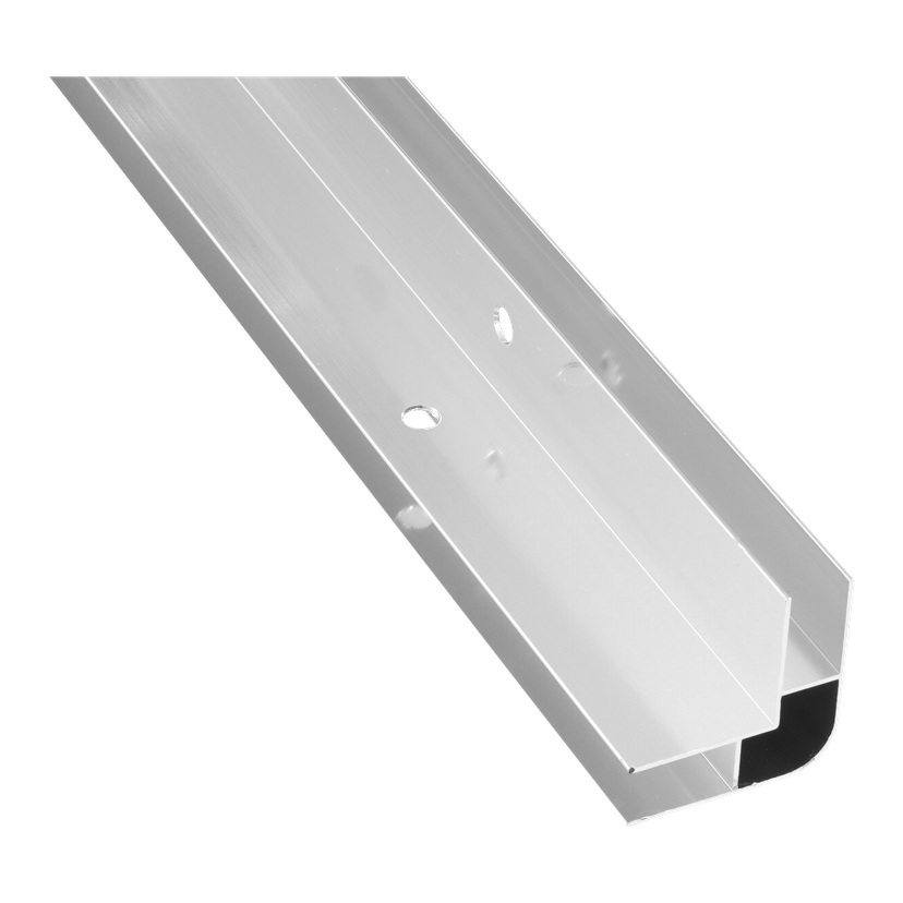Aluminiumsskinne Dør/side venstre 195 cm