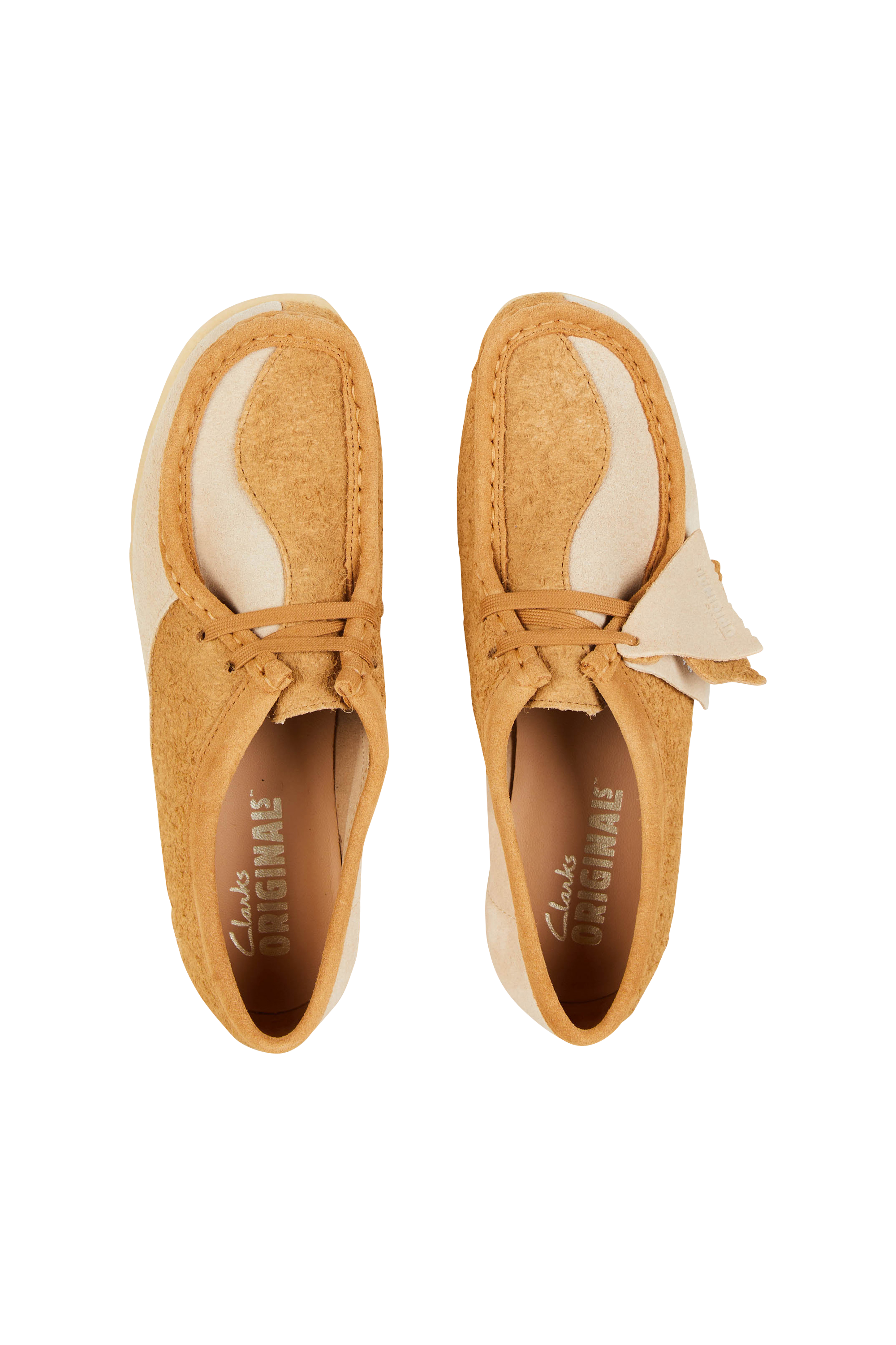 CLARKS ORIGINALS Derbies WALLABEE Marron