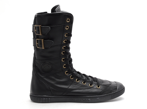 Pataugas boots bottine plates femme iratiko noir