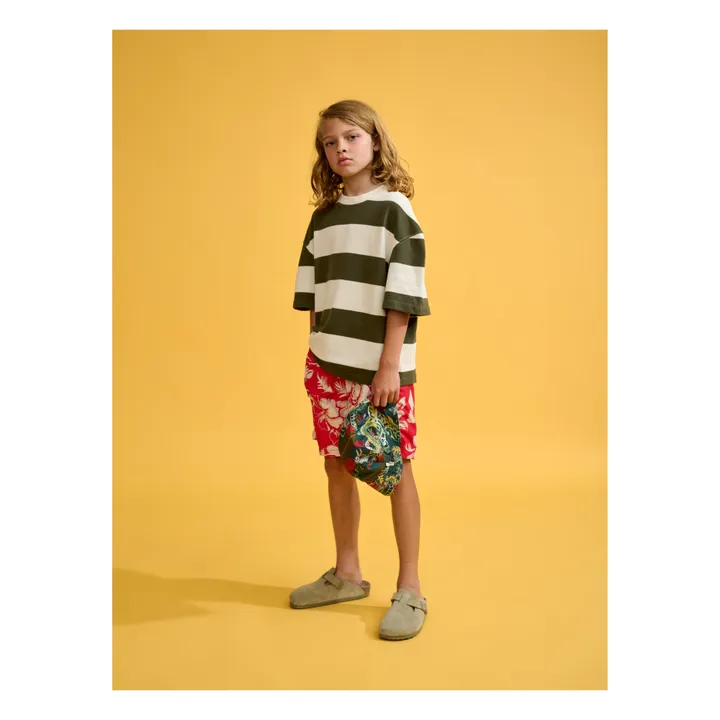 Bellerose T-shirt Sine | Vert kaki