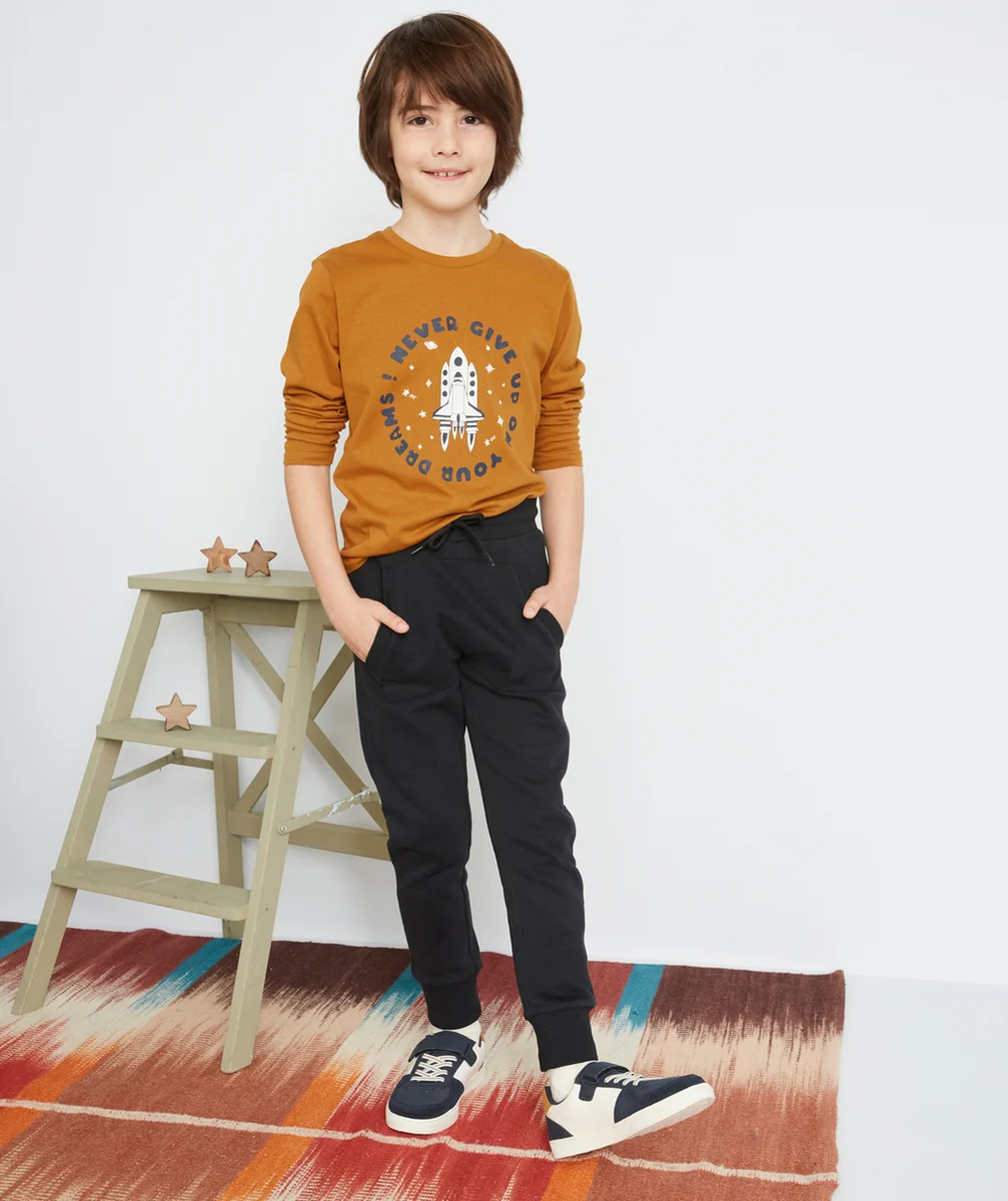 LE PANTALON DE JOGGING NOIR