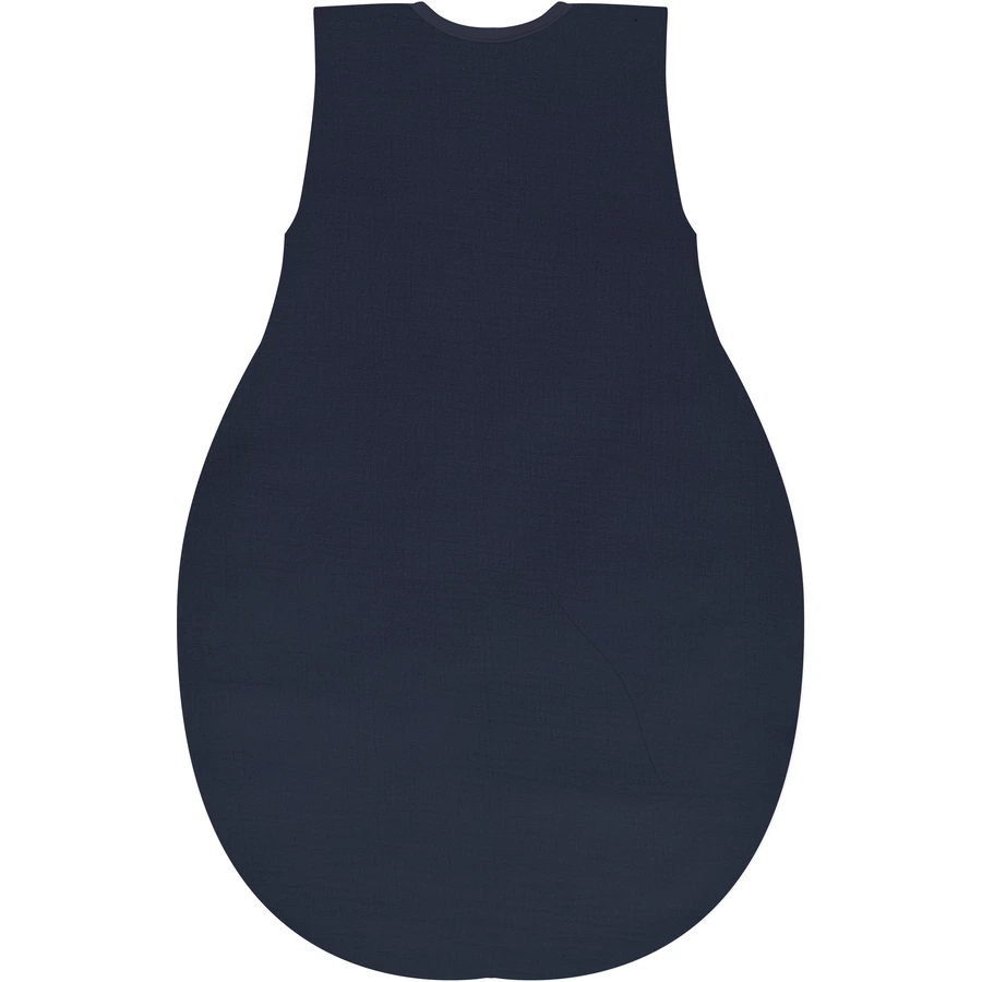 Alvi® 4-Seasons Mull-Schlafsack Poseidon dunkelblau