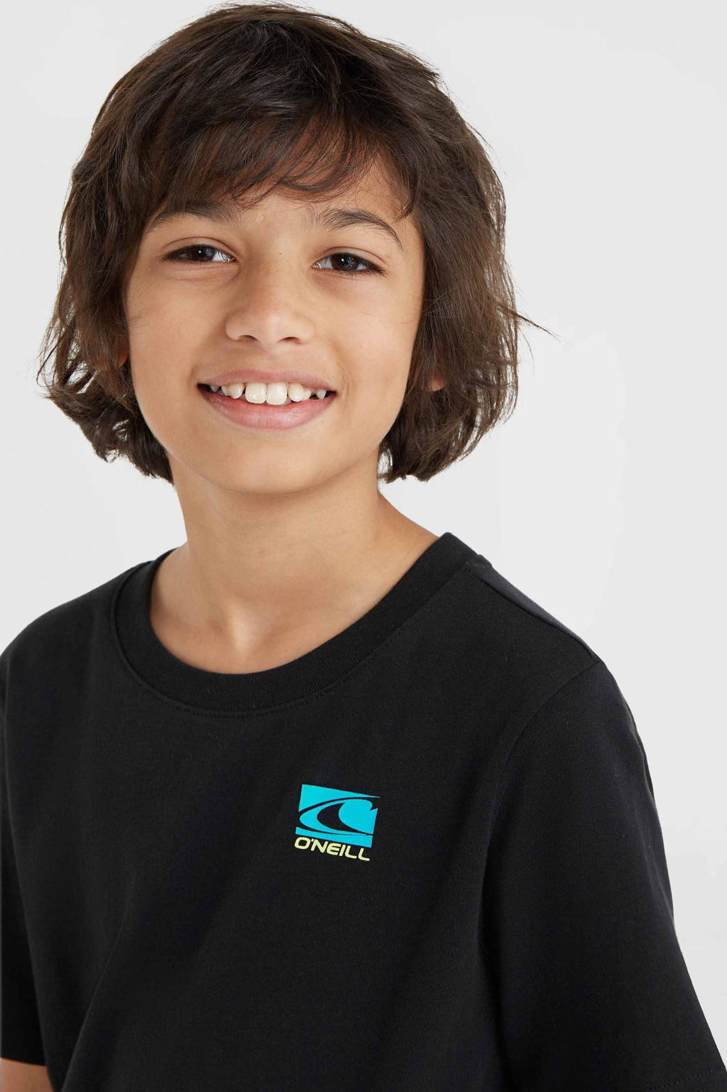O'Neill T-shirt met backprint zwart