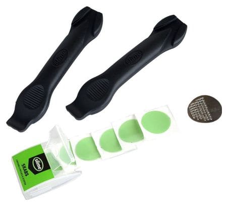 KIT DE REPARATION PIECES AUTOCOLLANTES 6 Pcs   DEMONTE PNEUS SLIME