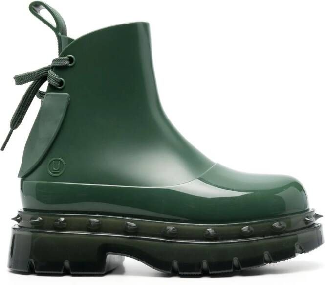 Melissa Laarzen met studs Groen