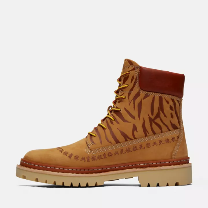 6-inch Boot Timberloop Future73 Timberland x CLOT pour femme en jaune