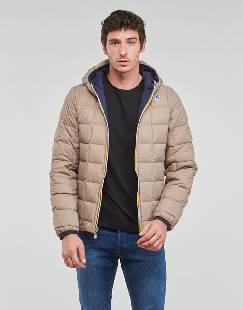 K-Way - JACQUES THERMO PLUS REVERSIBLE Marino / Gris