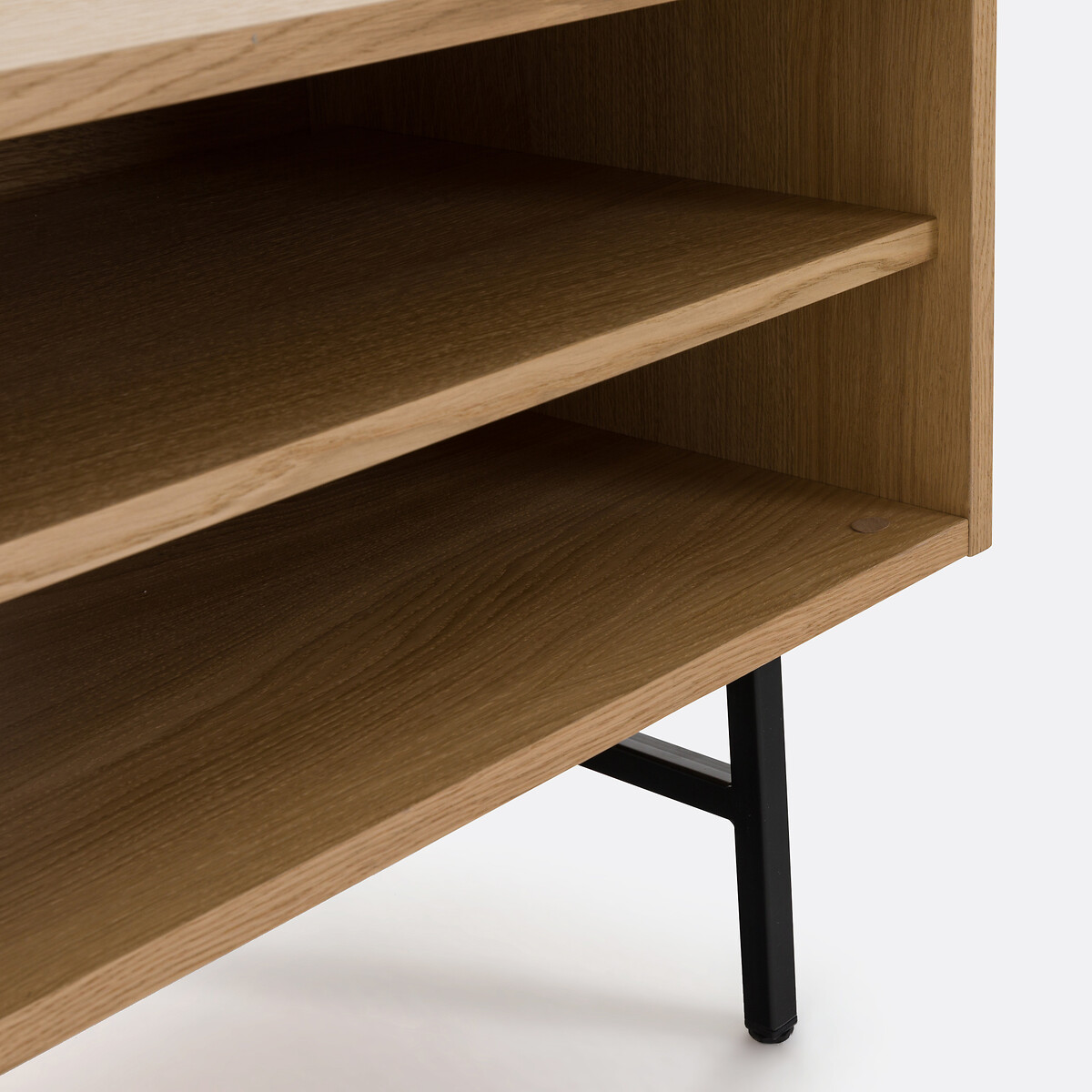 LA REDOUTE INTERIEURS<br>Móvel TV/hi-fi pequeno de carvalho L130 cm, Volga
