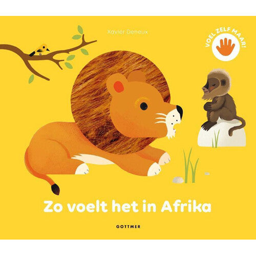Uitgeverij gottmer voelboek zo voelt het in afrika