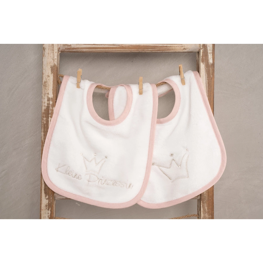Be Be 's Collection Klettlätzchen 2er-Pack Prinzessin 2023