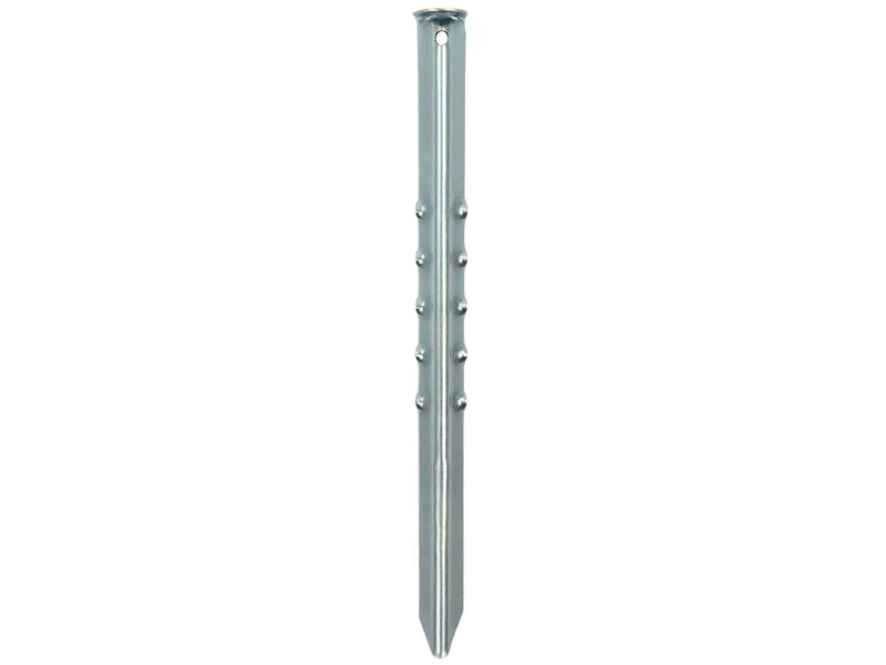 ProPlus halfronde geribbelde tentharingen 40 cm