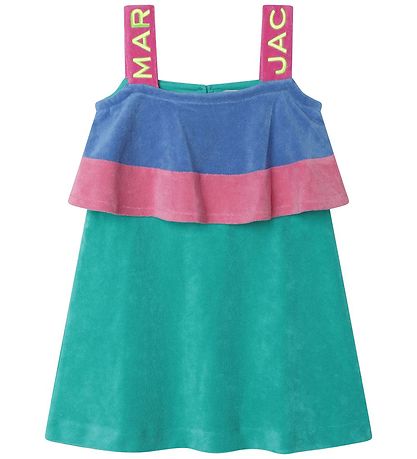 Little Marc Jacobs Kjole - Frott? -  Grøn m. Bl?/Rosa