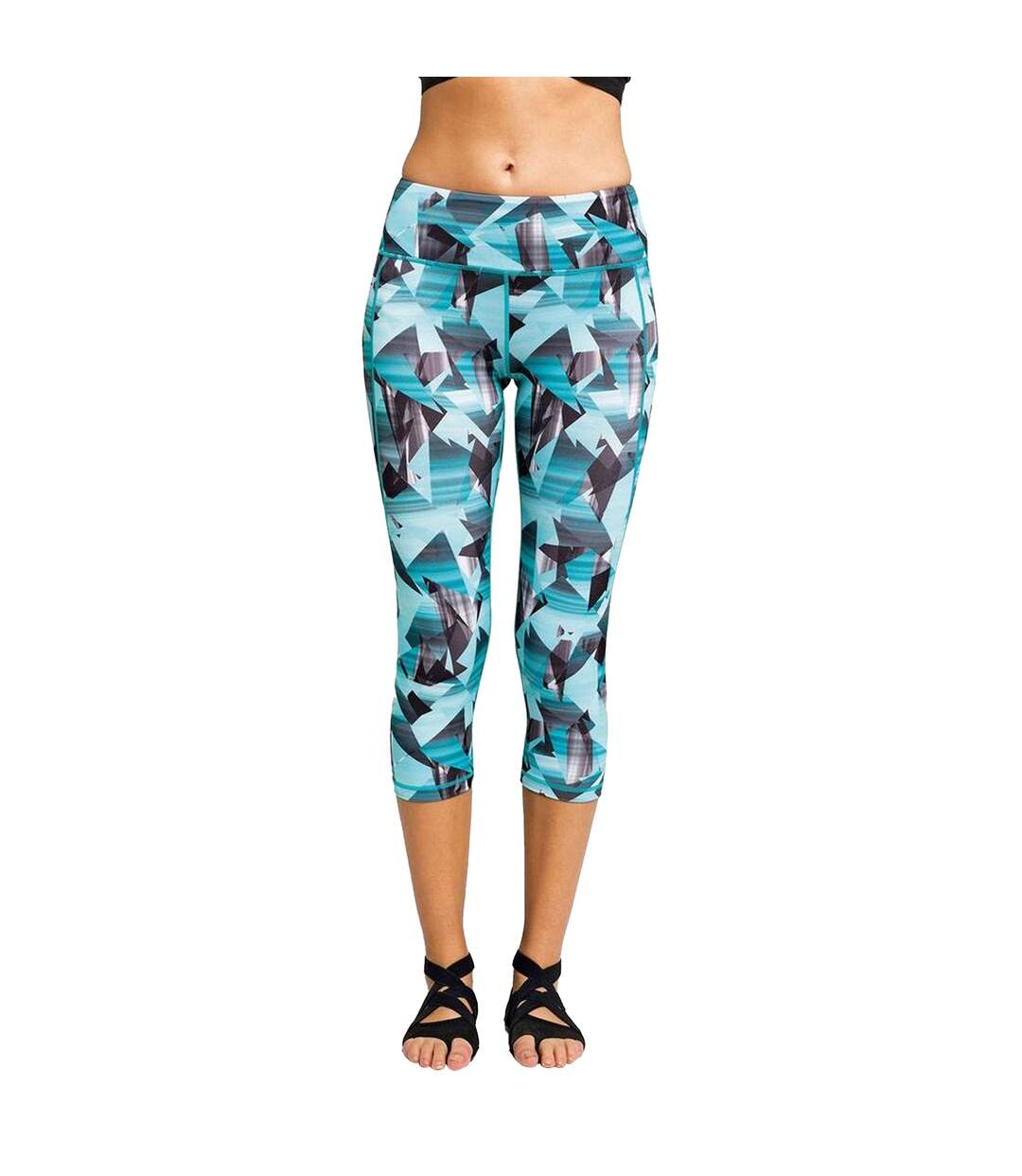 TriDri - Legging ¾ CORNERS - Femme (Turquoise) - UTRW6131
