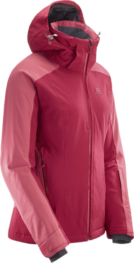 Salomon Brilliant Jacket Rød