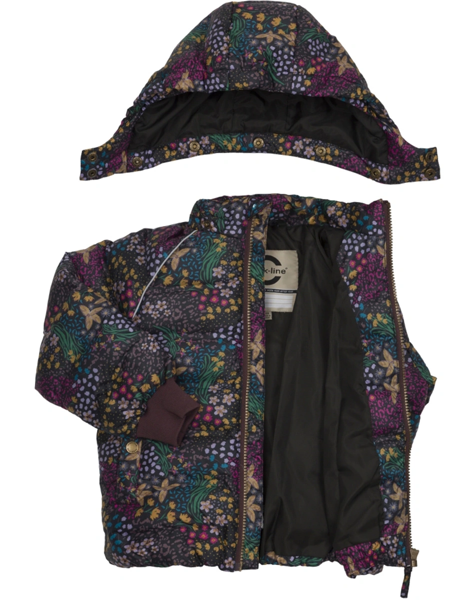 Steppjacke BLOSSOM AOP in huckleberry