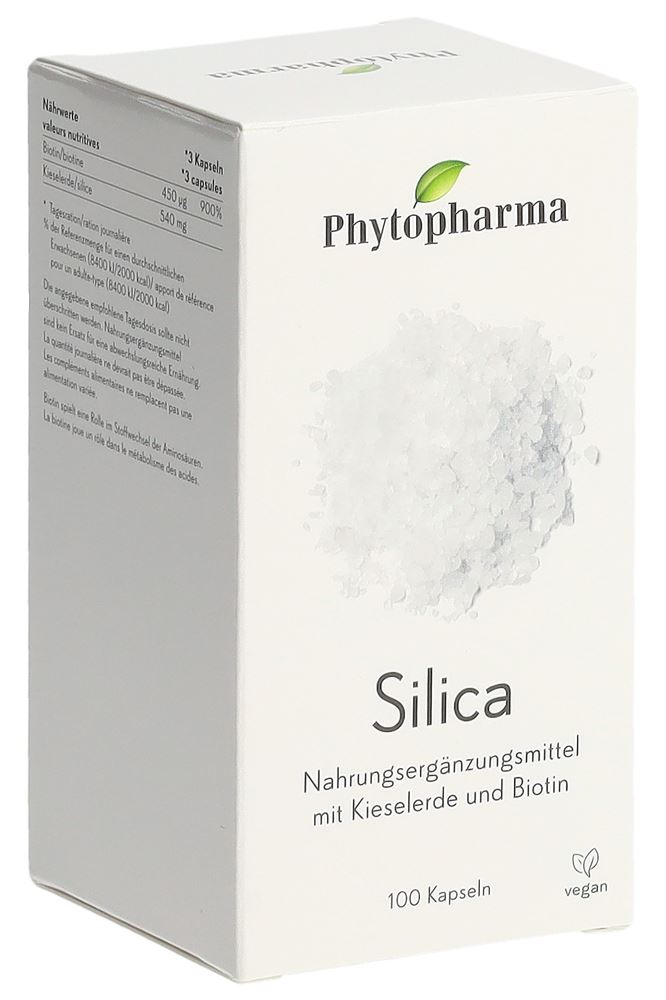 PHYTOPHARMA Silica<br>100 Stück, Kapsel