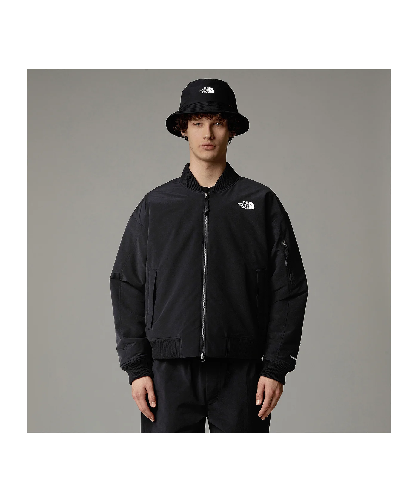 The North Face Bomber Jacke Schwarz FJK3