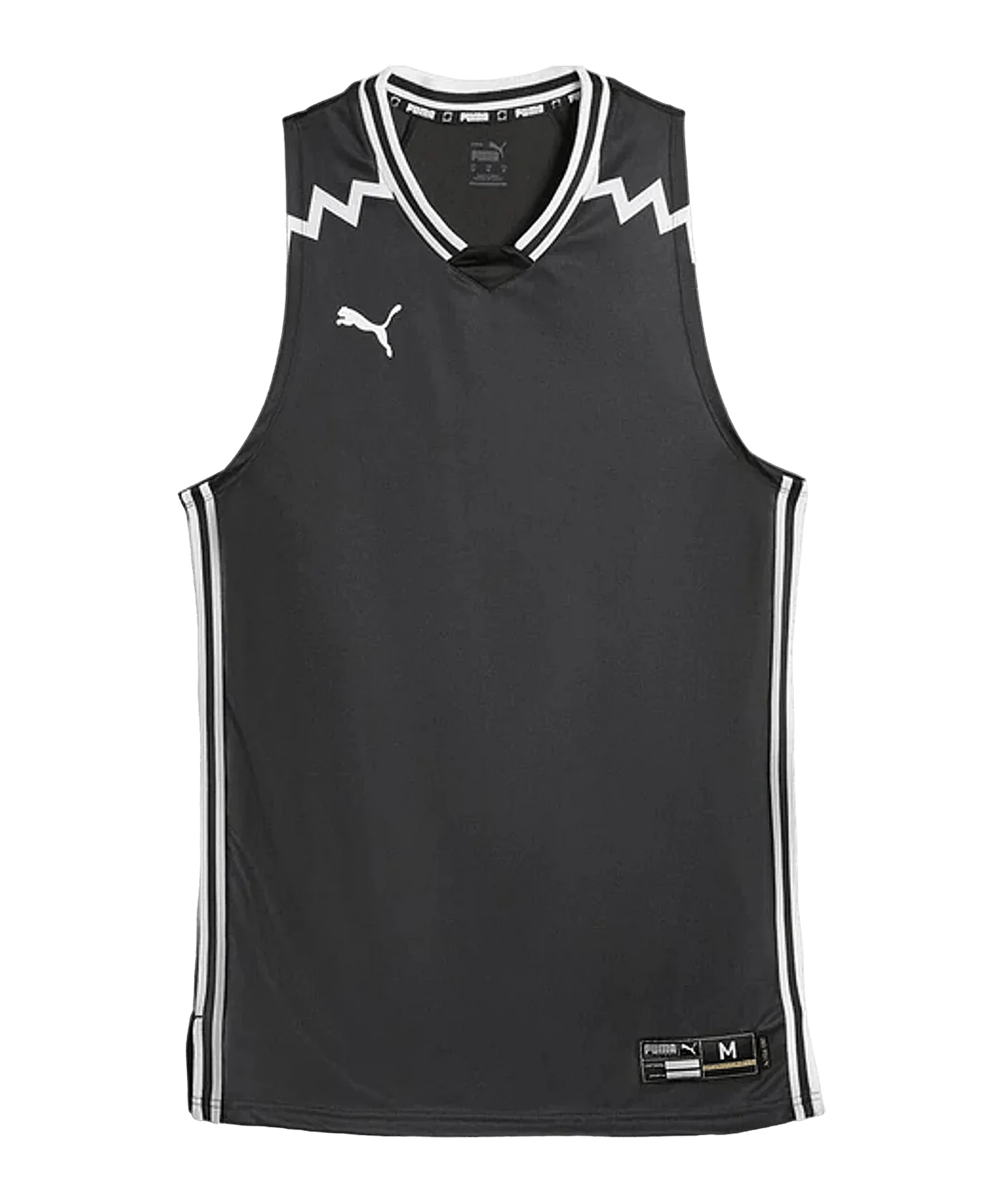 PUMA Hoops Team Game Trikot Kids Schwarz F01