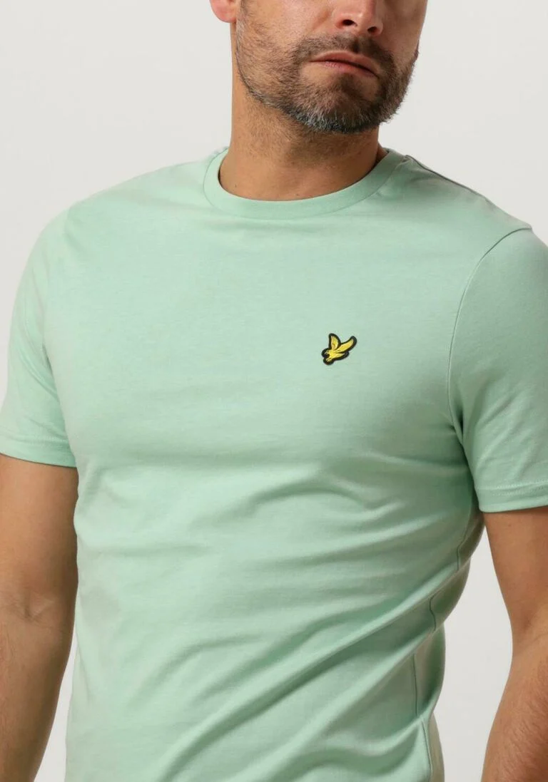 LYLE & SCOTT groene lyle & scott t-shirt plain t-shirt