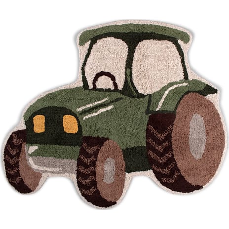 Filibabba gulvtæppe - traktor