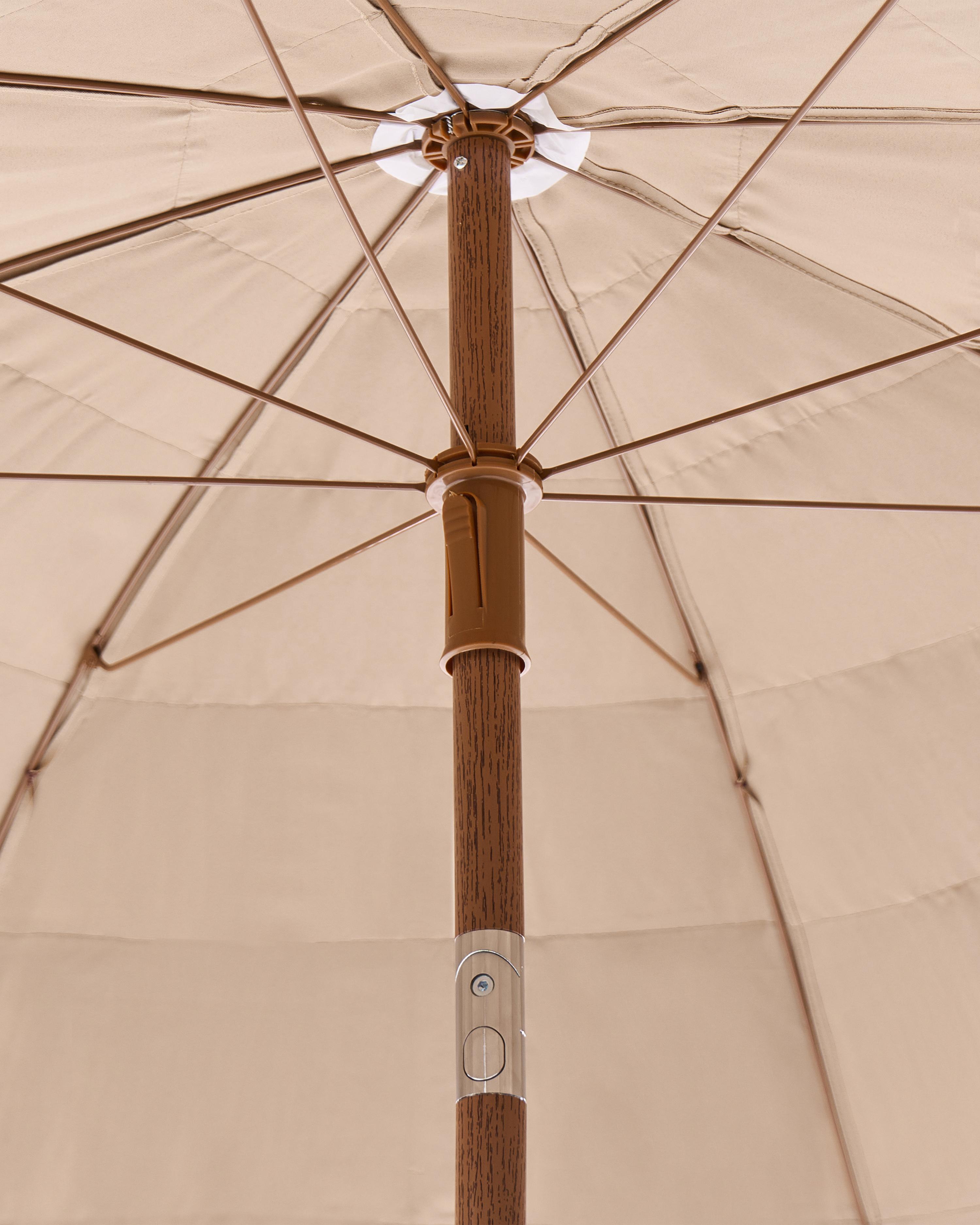 Parasol 175 cm CIVETTA Natuurlijk