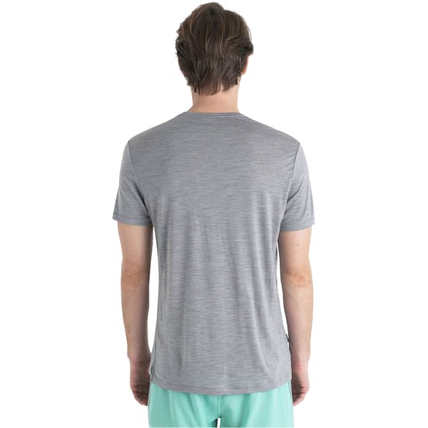 T-shirt randonnée ICEBREAKER M MERINO 125 COOL-LITE SPHERE III SS TEE METRO HEATHER