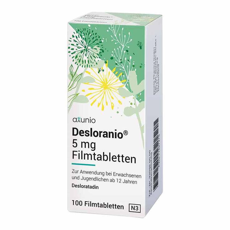 Desloranio 5 mg Filmtabletten, 100 St