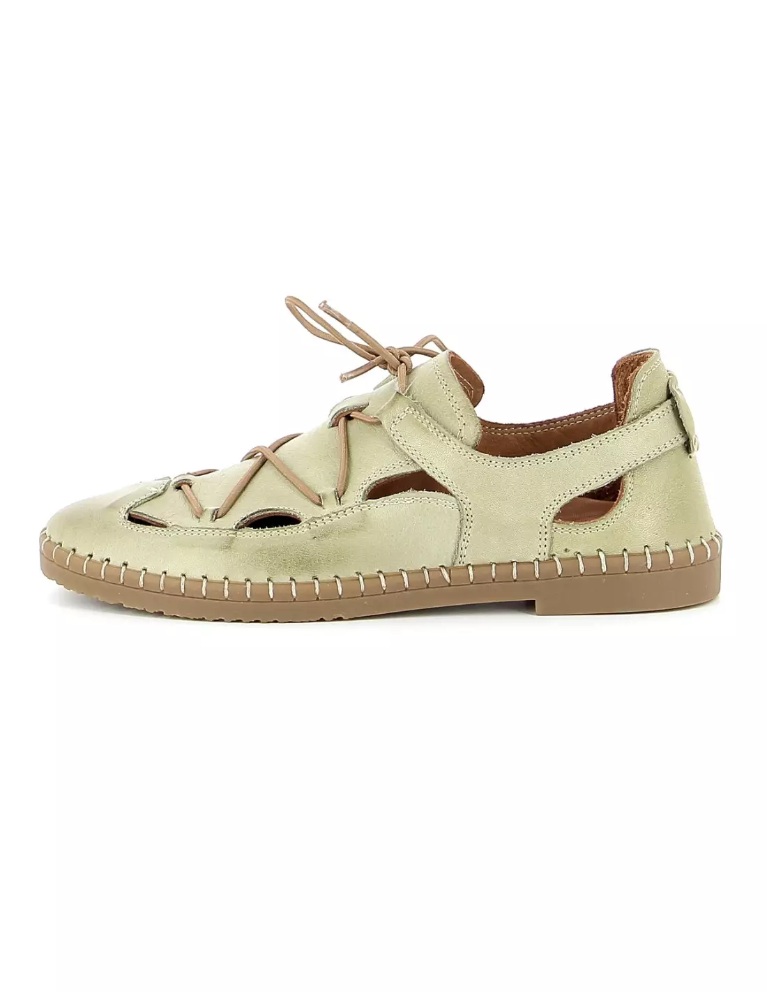 AGUA LIMON 30206 - Mocassins & bateaux Kaki