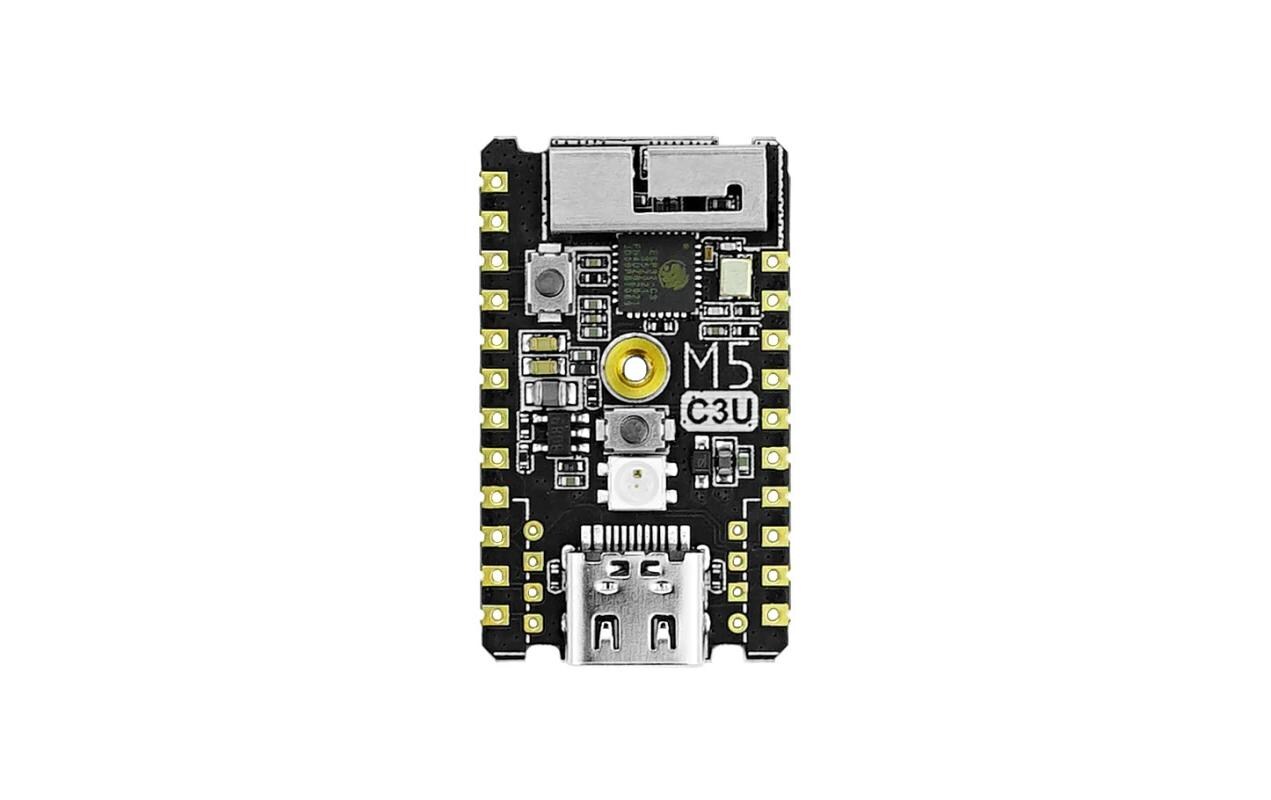 Entwicklerboard M5stamp C3U Mate mit Pin HeadersUltra kompaktes Entwicklerboard mit RISC-V Prozessor
