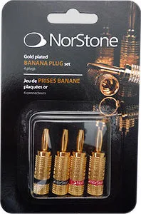 NorStone Fiches Bananes (lot de 4) Fiches bananes et fourches