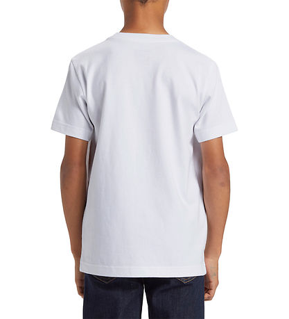 DC Schuhe T-Shirt - Chrome - Weiß