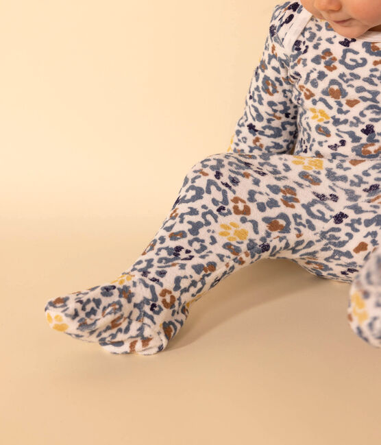 Pyjama bébé en bouclette éponge