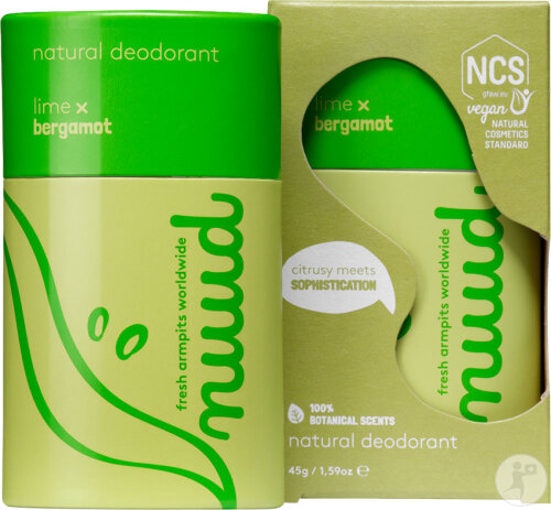 Nuud Citron Vert x Bergamote Déodorant Naturel Et Végan Stick 45g