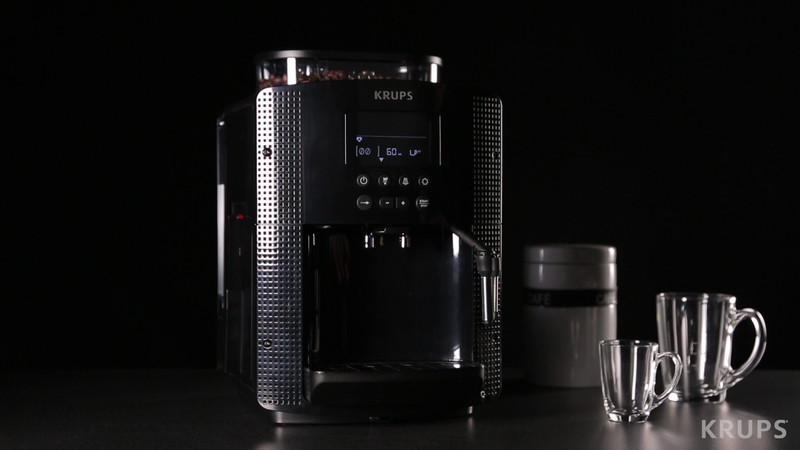 Essential, Machine à café à grain, 3 boissons, Ecran LCD