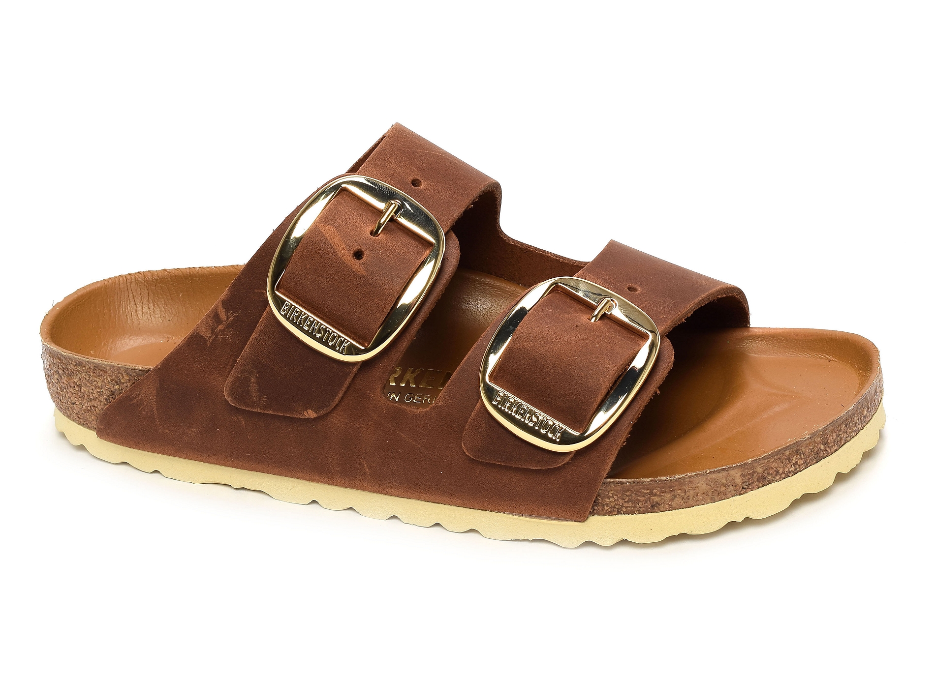 Arizona big buckle cognac