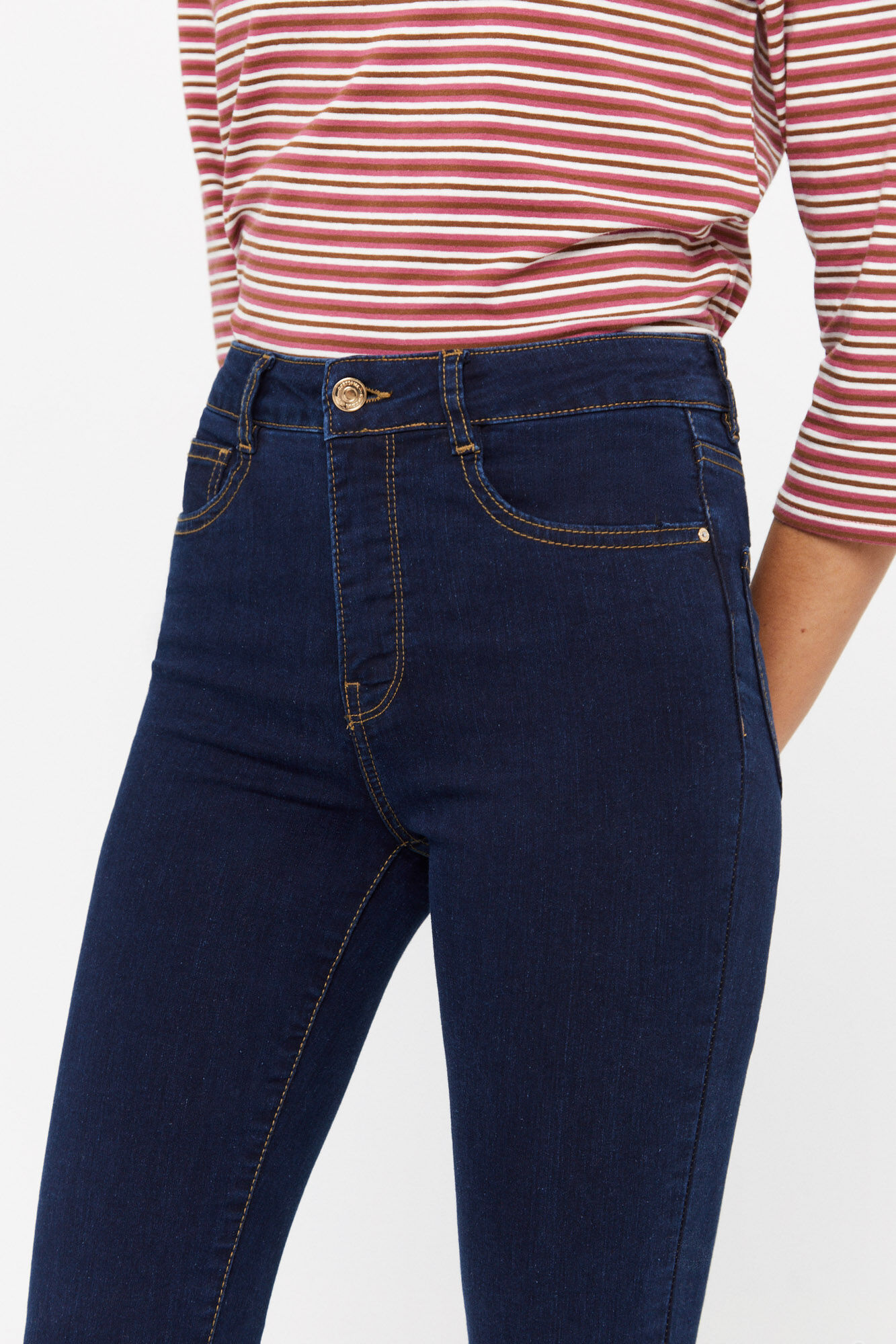 Calça vaquero redutora sensacional fit - Azul