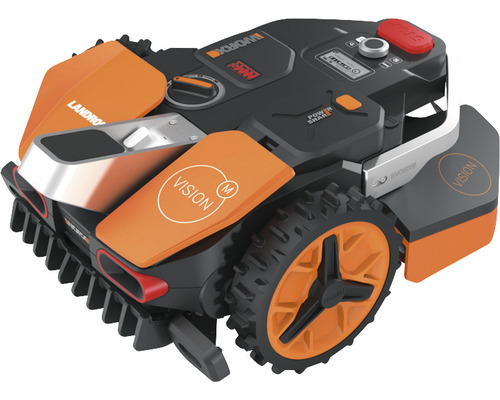 WORX 20V Landroid Vision M800 19cm/800m² robotmaaier met app, zonder begrenzingsdraad WR208E, incl. 4Ah accu en laadstation