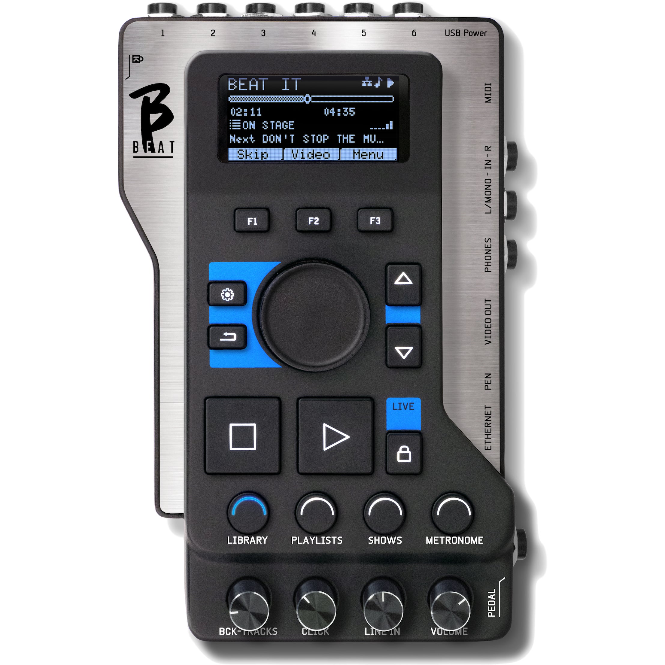 M-Live B.Beat 128 GB backing track player
