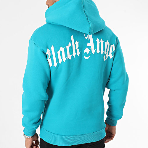 Sweat Capuche Bleu Pétrole