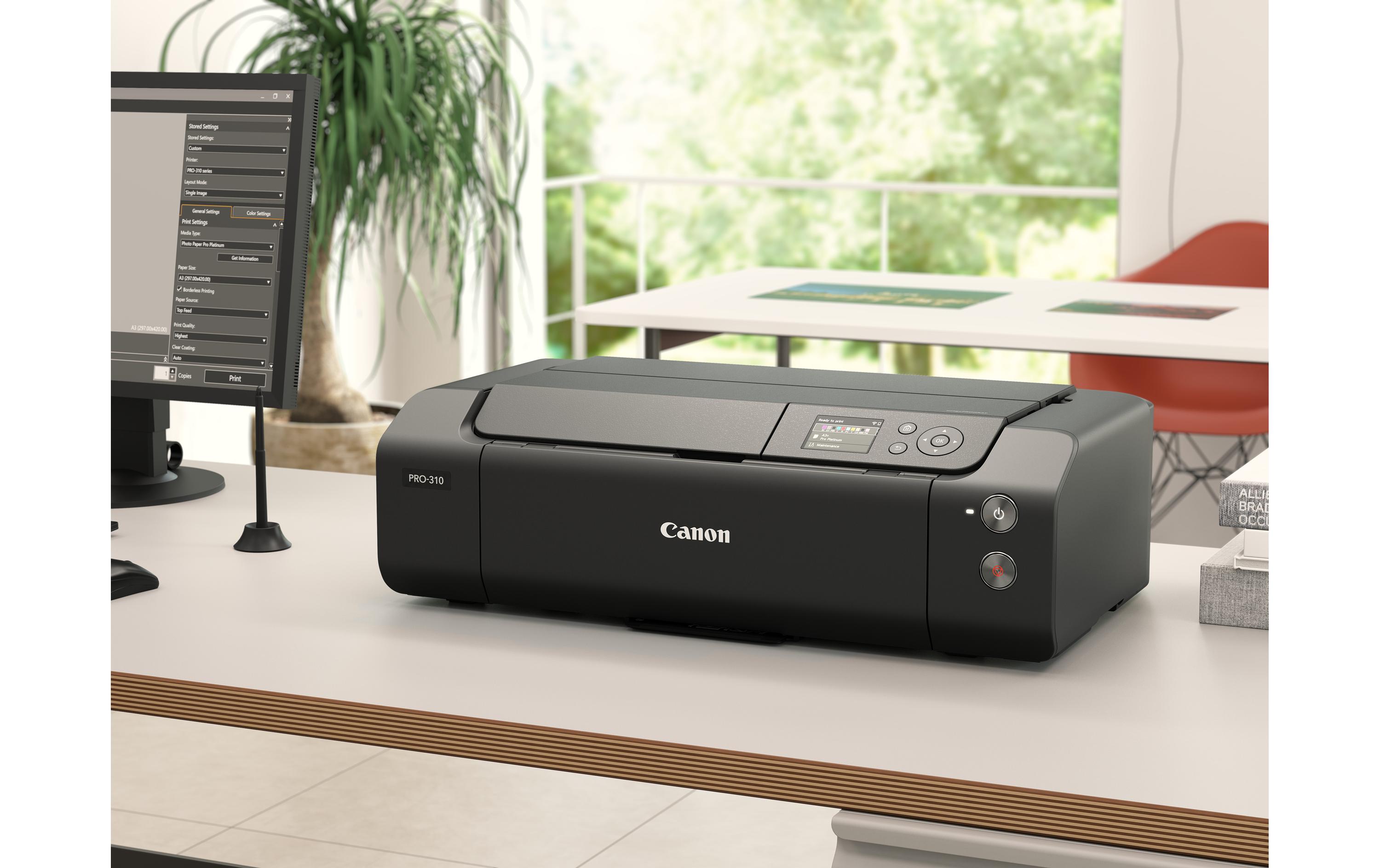 Fotodrucker ImagePROGRAF PRO-310<br>Professioneller Fotodrucker für Formate bis DIN A3+