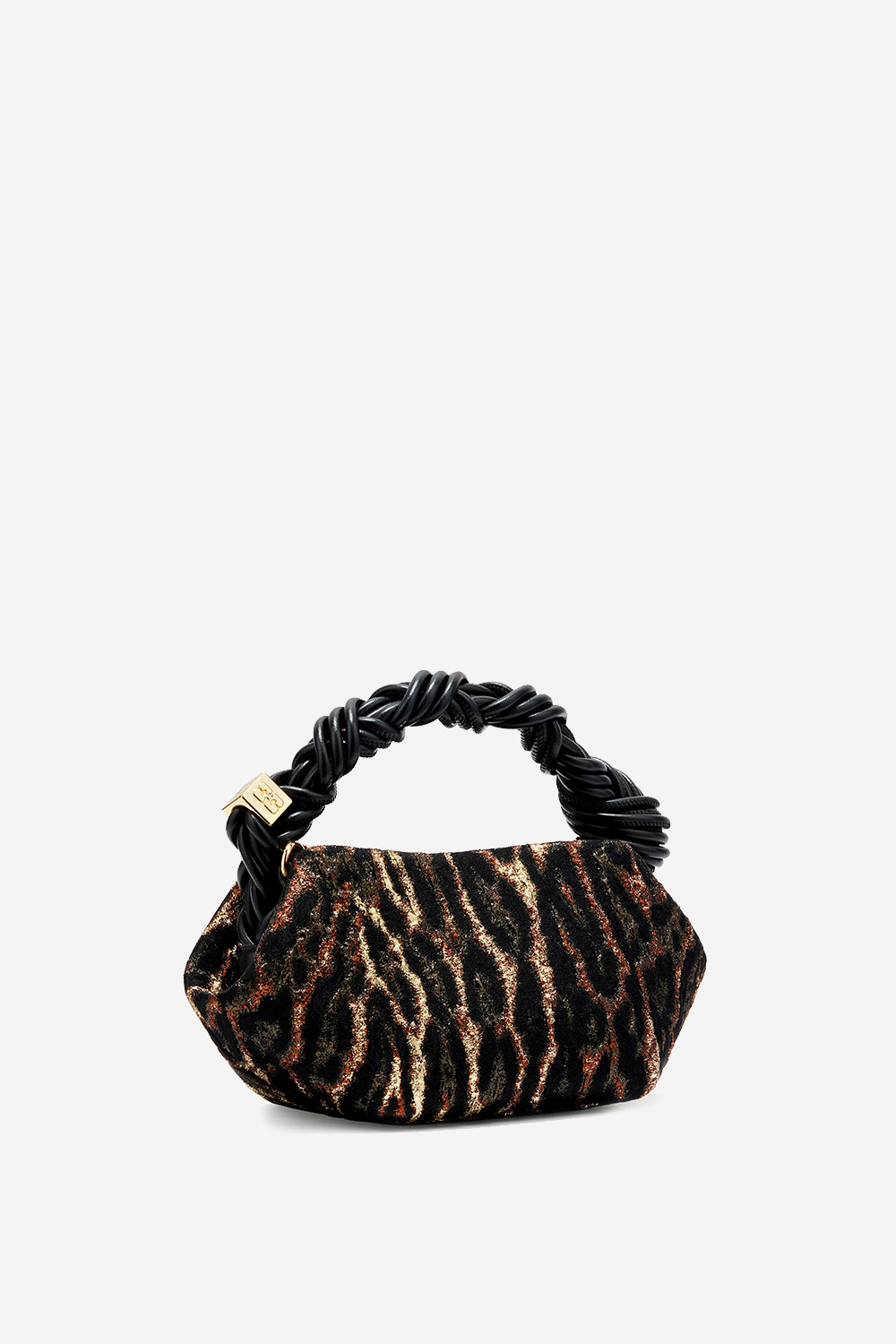 Bou mini metallic cloque crossbody