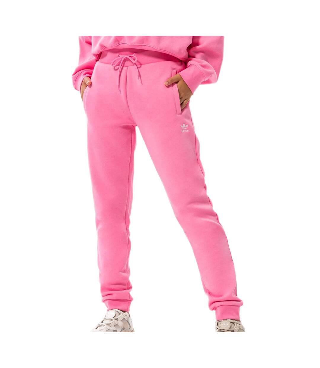 Jogging Rose Femme Adidas Track