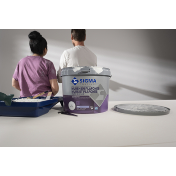 Sigma muurverf interieur mat wit 10 liter