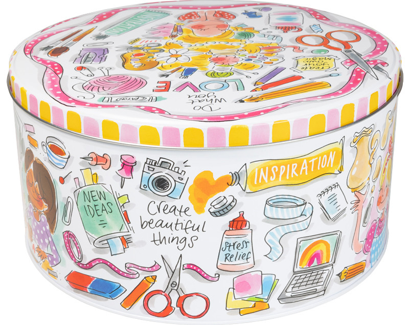 Rond blik 24cm Creativity