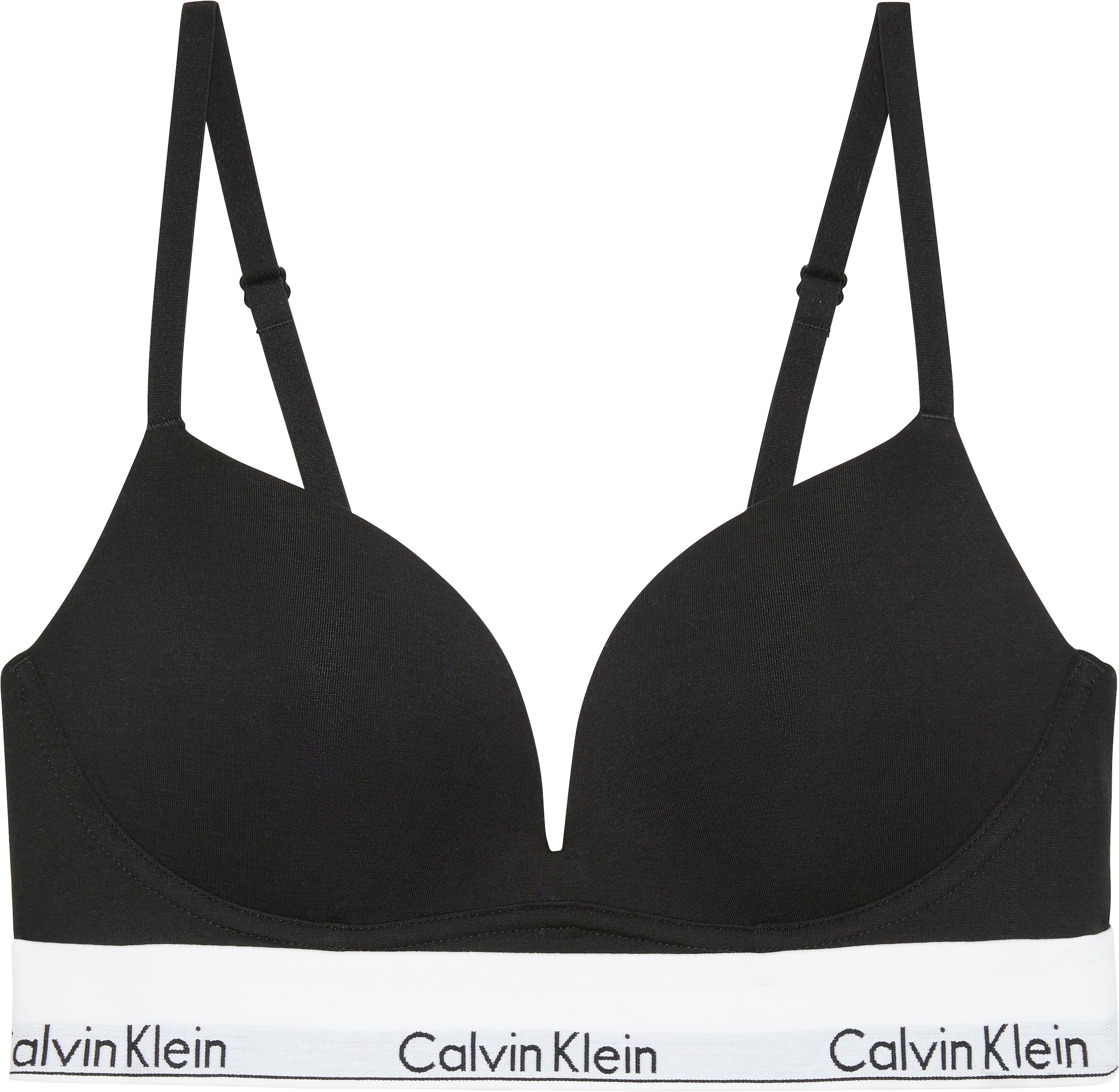 Calvin Klein Underwear Push-up-BH »PLUNGE PUSH UP«, mit Logobund