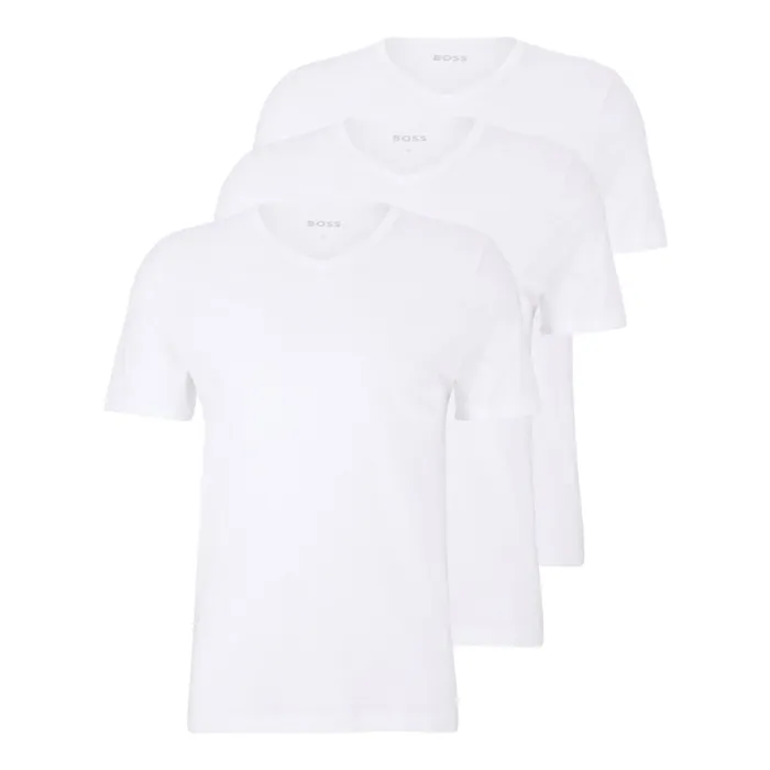 Boss Classic V-neck T-shirt Heren (3-pack)