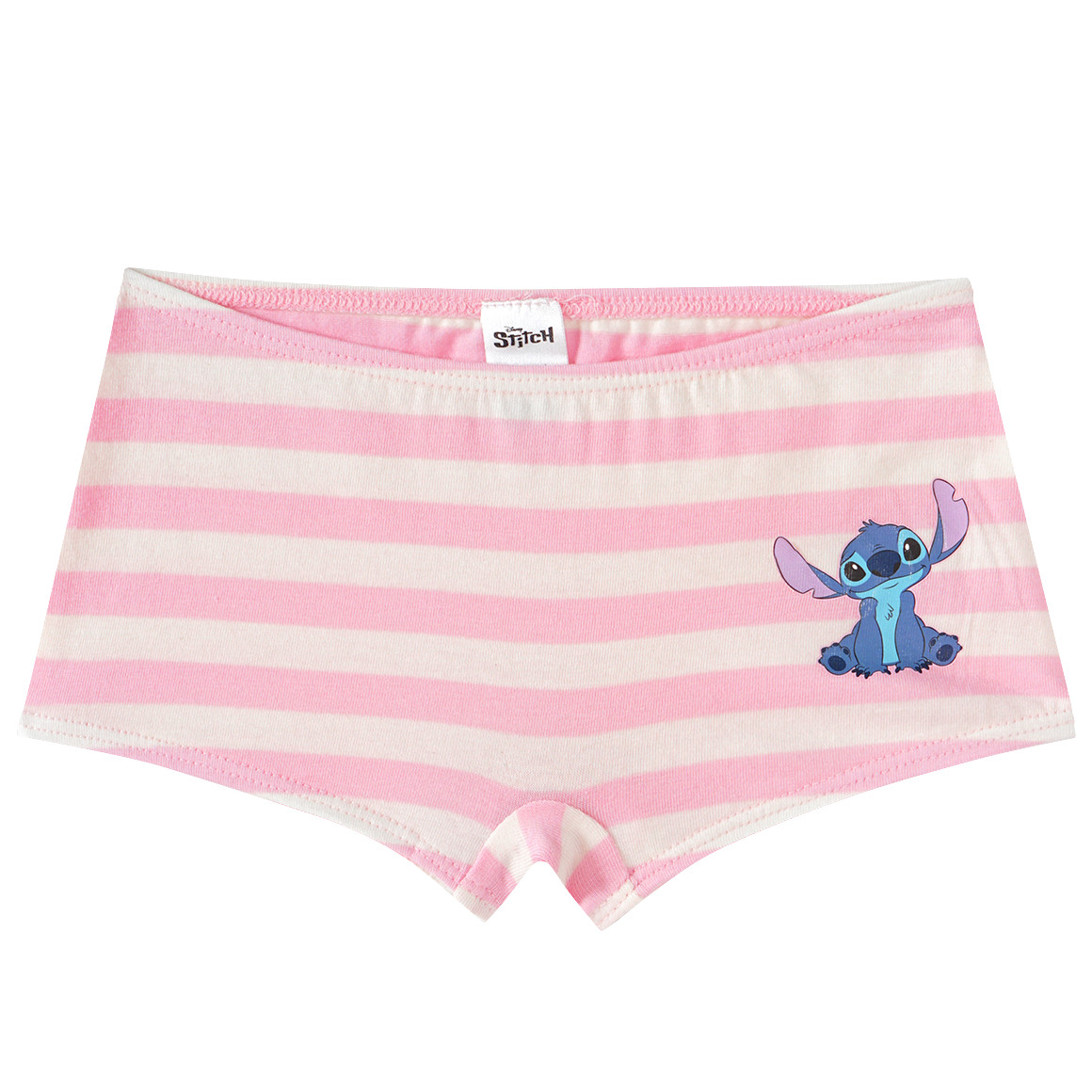 Topolino 3 Disney Stitch Pantys mit Prints rosa / cremeweiss / hellblau