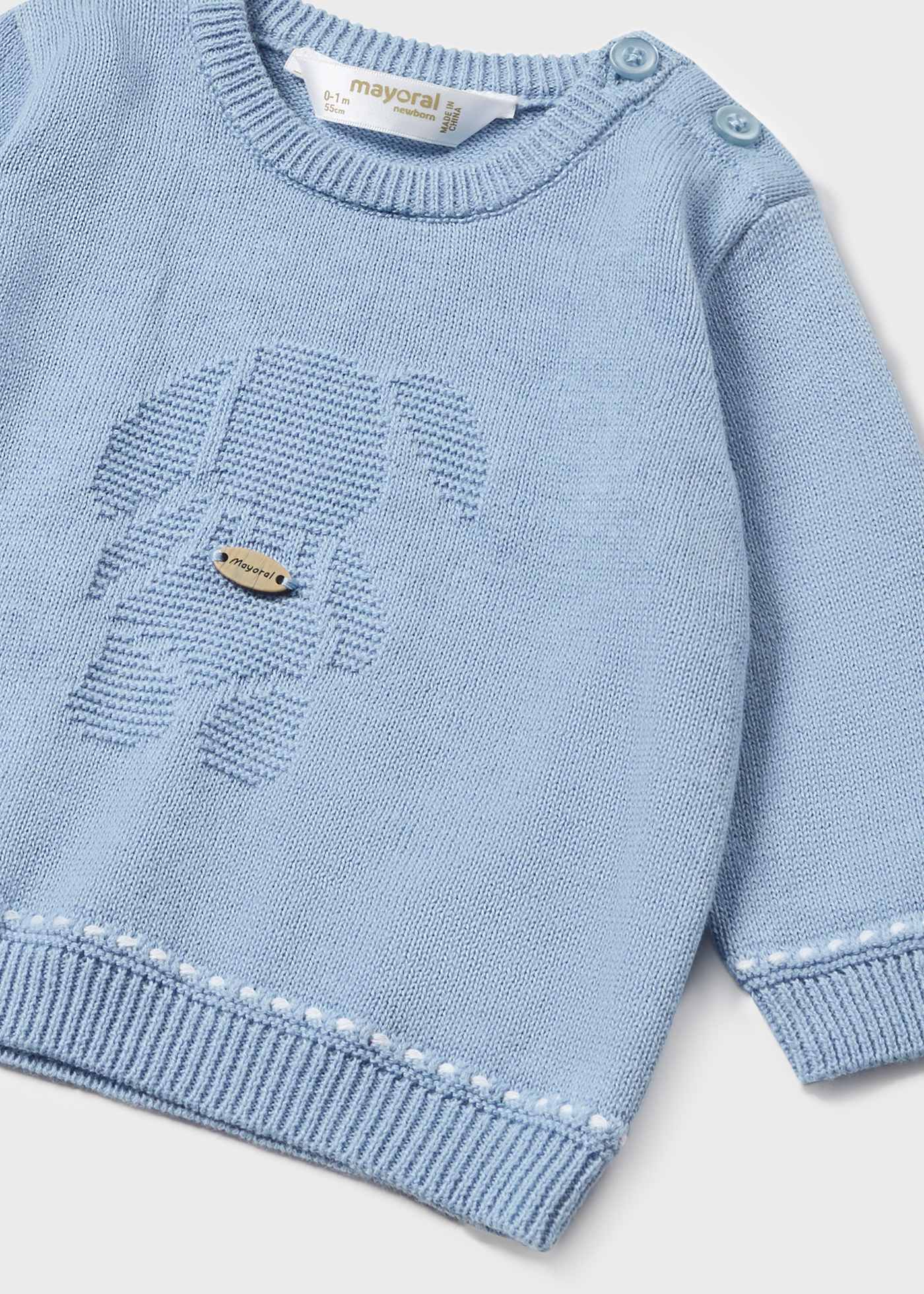 Conjunto de duas peças Better Cotton para recém-nascidos, Crystal