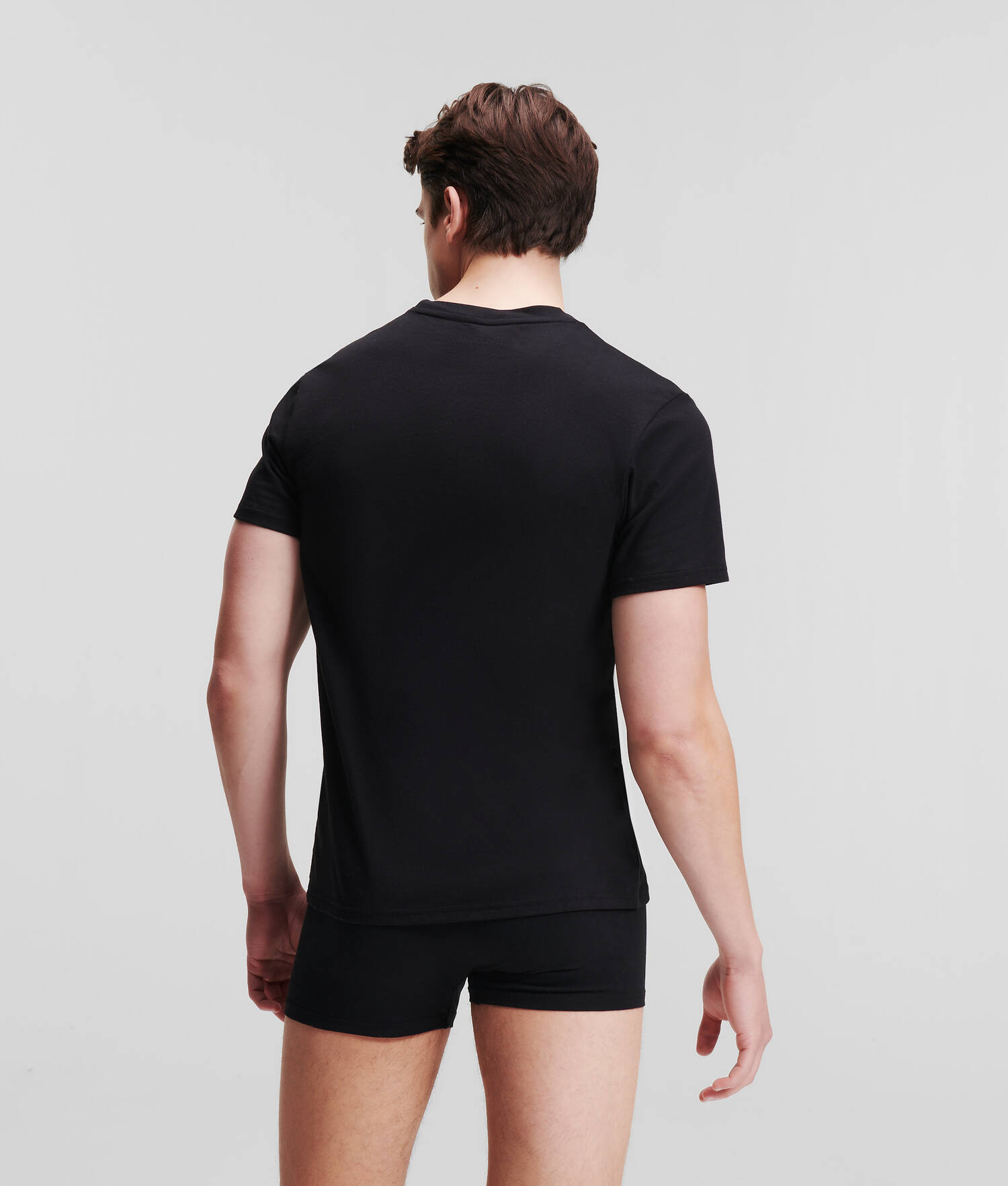 T-SHIRT À COL ROND – LOT DE 2