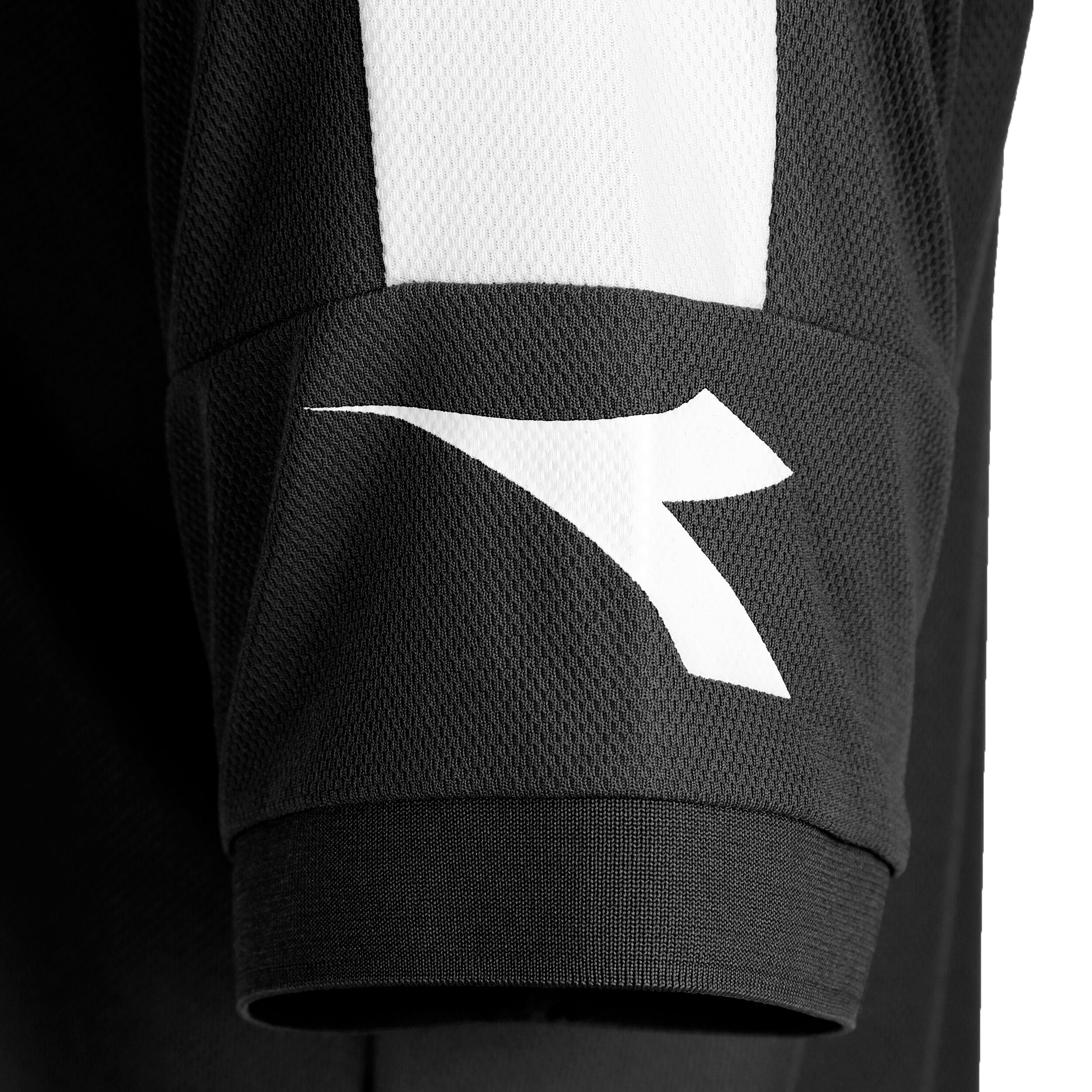 Diadora Icon Polo Hommes - Noir